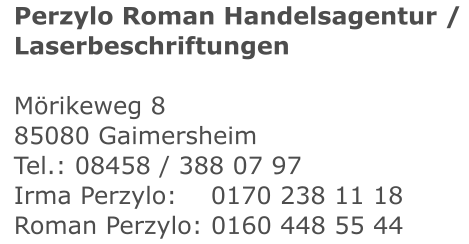 Kontaktdaten